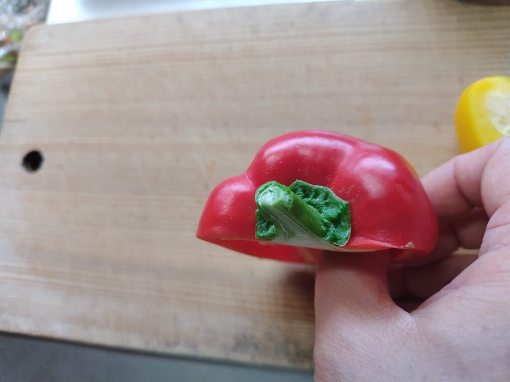 パプリカ頭部
