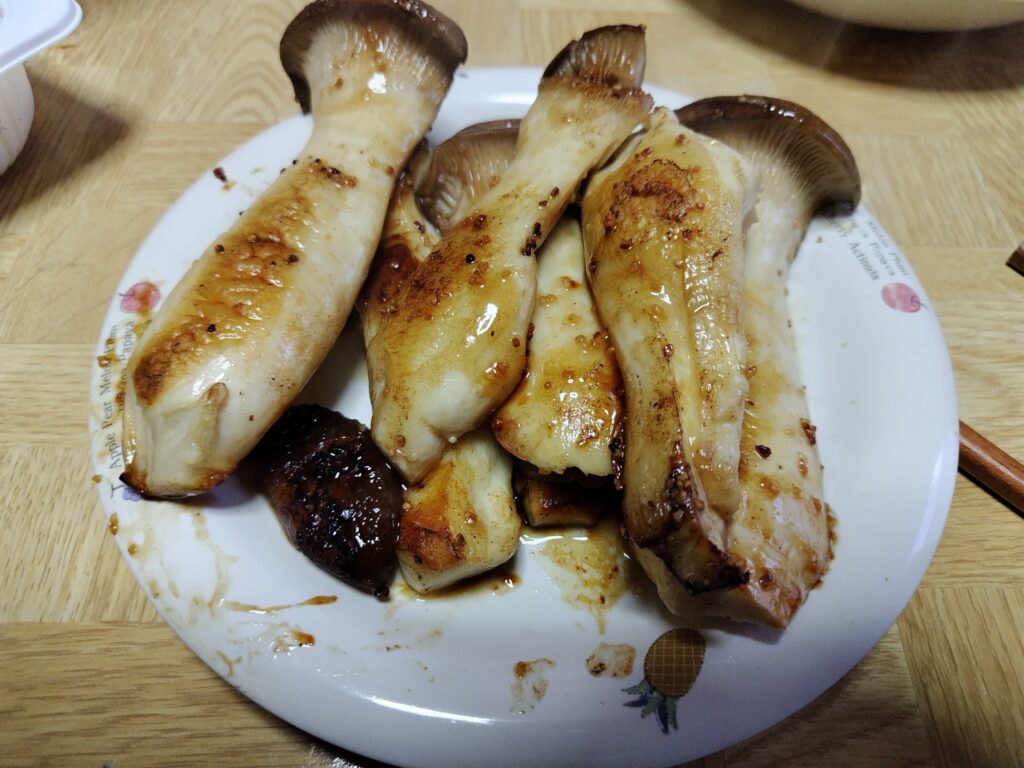 エリンギのバターしょう油炒め