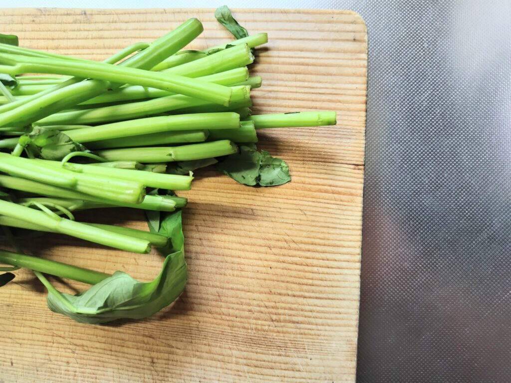 クウシンサイ 茎
